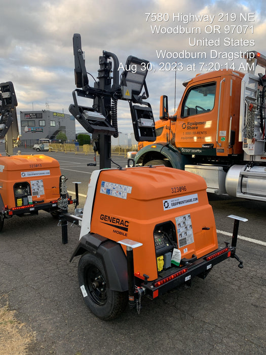 2023 Generac MLT2 Diesel, Flex Switch 120V Input, Powerzone Controller, (4) 320W LED Lights, 4kW Generator, 39.9 Gal Fuel Tank, 2" Ball, T3