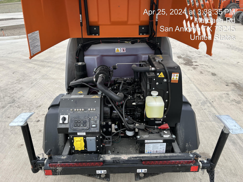 2024 Generac MLT2 Diesel, Flex Switch 120V Input, Powerzone Controller, 
(4) 320W LED Lights, 4kW Generator, 39.9 Gal Fuel Tank, 2" Ball, T3