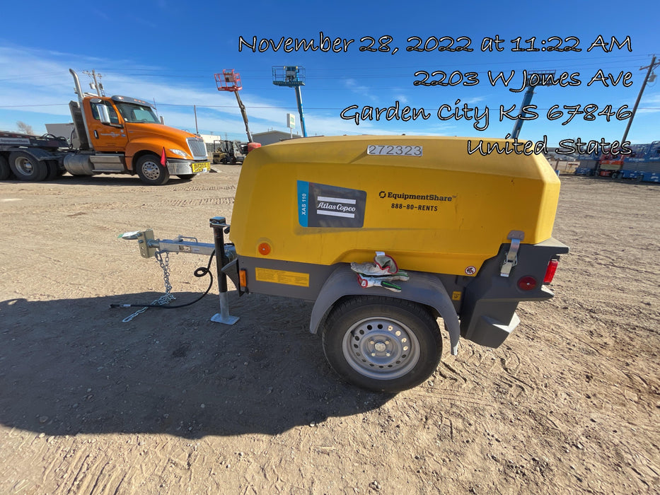 2022 ATLAS COPCO XAS 110