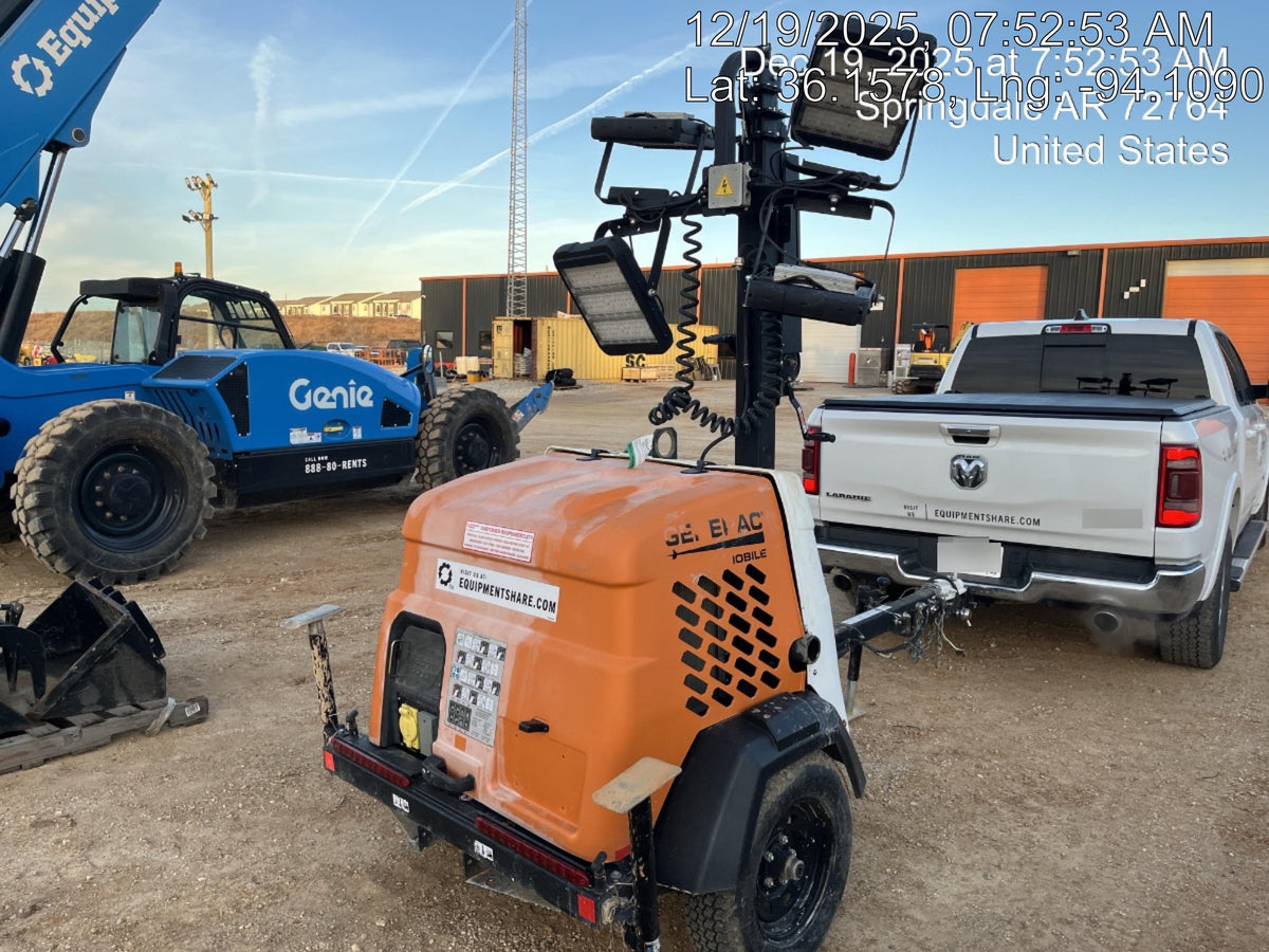 2023 Generac MLT2 Diesel, Flex Switch 120V Input, Powerzone Controller, (4) 320W LED Lights, 4kW Generator, 39.9 Gal Fuel Tank, 2" Ball, T3