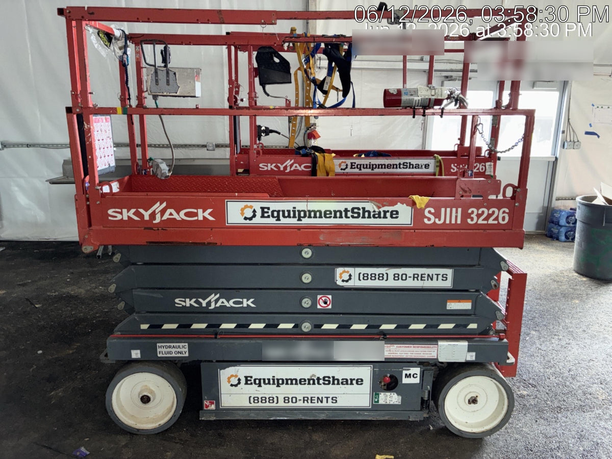 2019 Skyjack SJIII-3226 Standard Options, Trojan Batteries