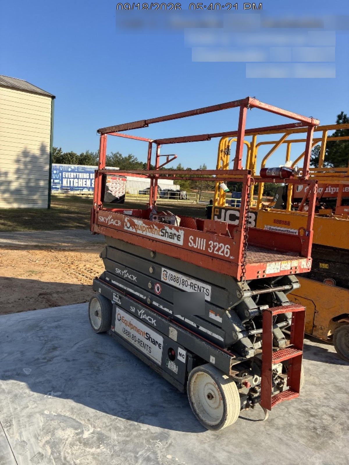2018 SKYJACK SJIII-3226