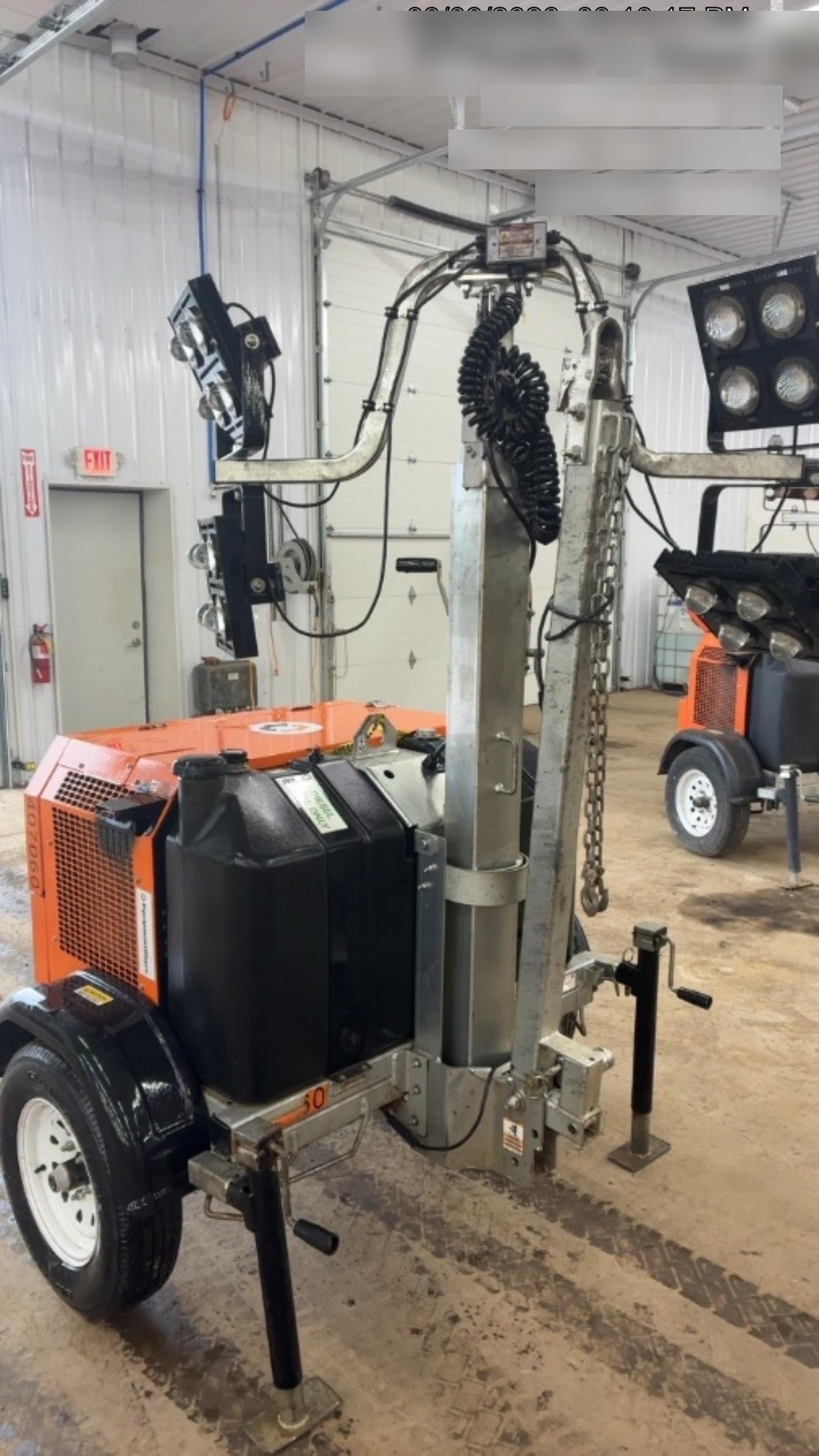 2024 Wanco WLTT-4MM4K Diesel, Deep Sea Controller, Shore Power Plug, Auto Start, (4) 350W LED Floodlights, 4kW Generator, 60 Gal Fuel Tank, 2" Ball, T3