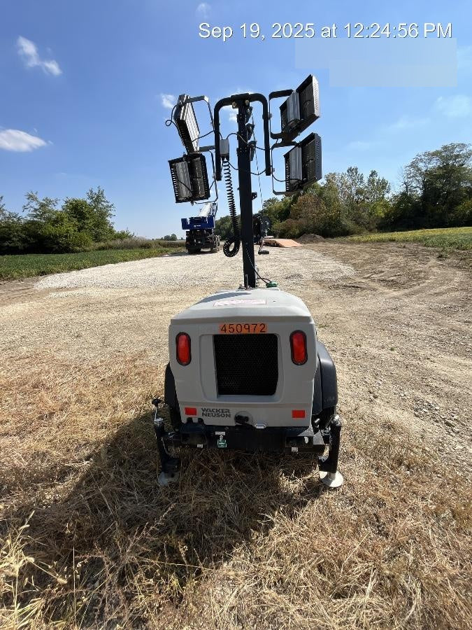 2024 Wacker Neuson LTT4 Diesel, Kohler KDW702, Deep Sea Controller, Auto Start, LED 320W, Bypass Outlet, T3