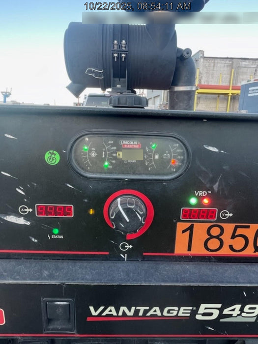 2021 Lincoln Electric Vantage 549X Ready Pak 3, ORANGE (includes trailer, cable rack, fender light kit)