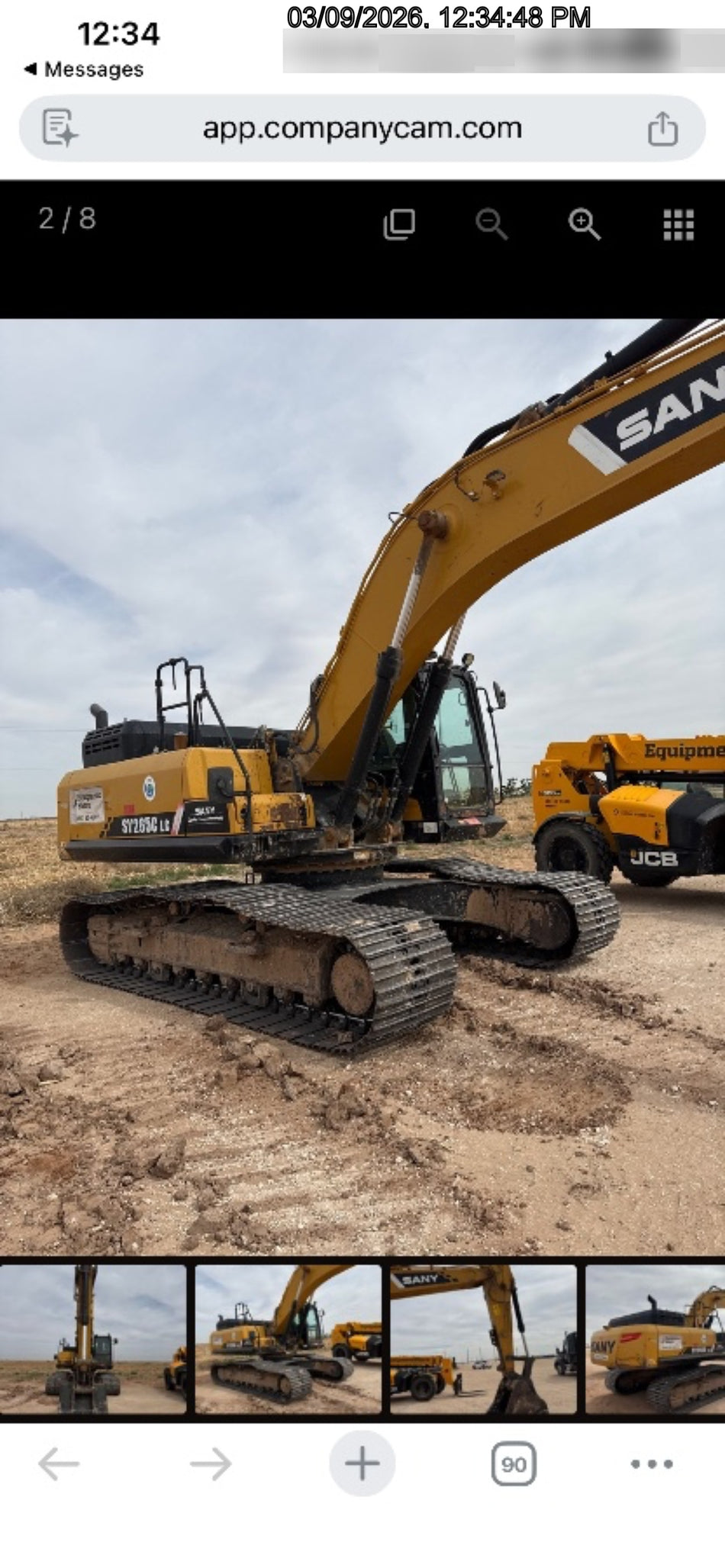 2019 SANY SY265C LC