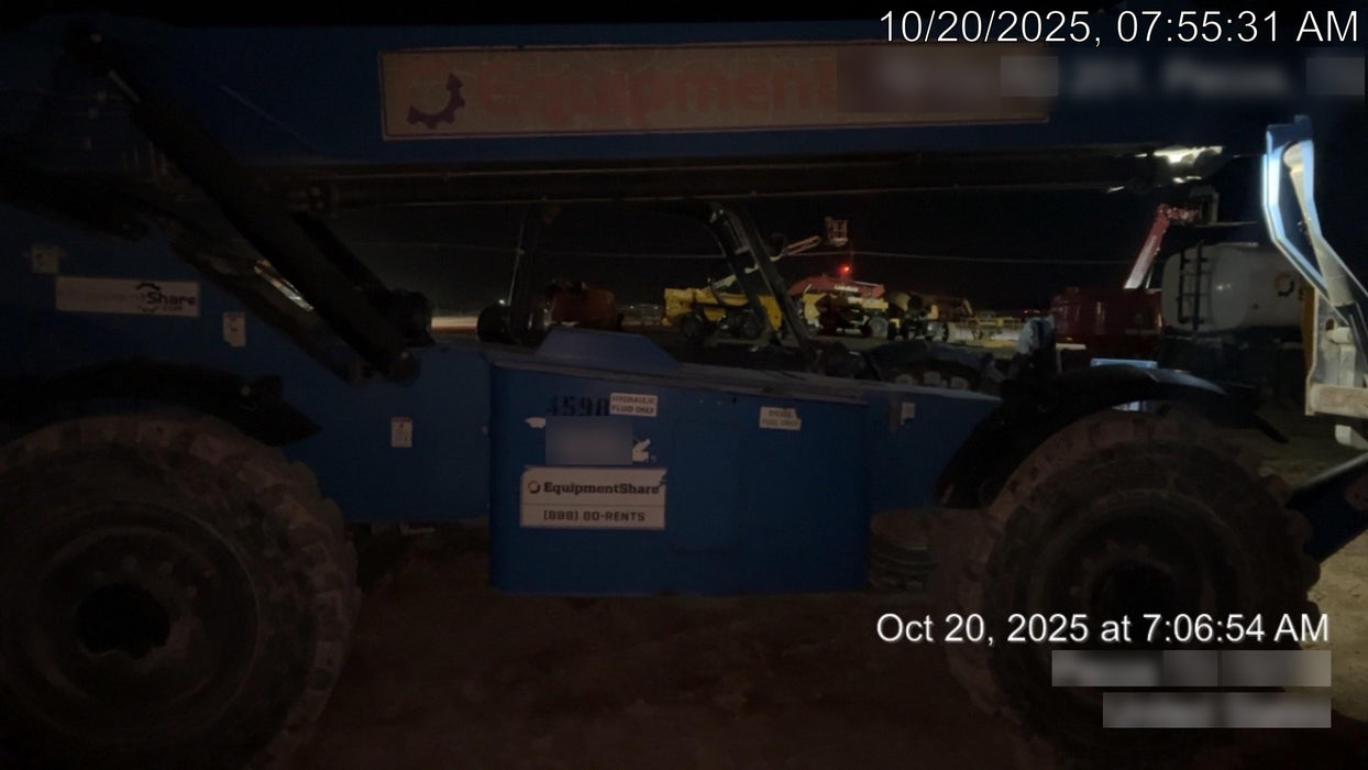 2017 Genie GTH-1056 Genie GTH1056, Solid Tires, 60" carriage, Light Kit, Open ROPS