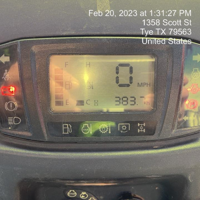 2022 Kubota RTV-X1140W-H Plastic Canopy, Windshield Acrylic Clear, LED Strobe Light, Wire Harness Kit, Back up Alarm