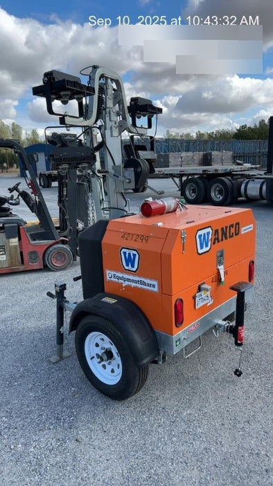 2024 Wanco WLTT-4MM4K Diesel, Deep Sea Controller, Shore Power Plug, Auto Start, (4) 350W LED Floodlights, 4kW Generator, 60 Gal Fuel Tank, 2" Ball, T3
