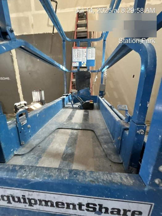 2020 Genie GS-1930 Solid Non Marking Tires, Beacon, Folding rails with half height swing gate, 800W Inverter