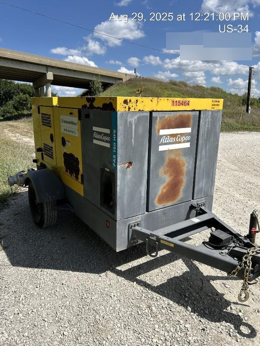 2020 ATLAS COPCO PAS 150 HF CS Enclosed