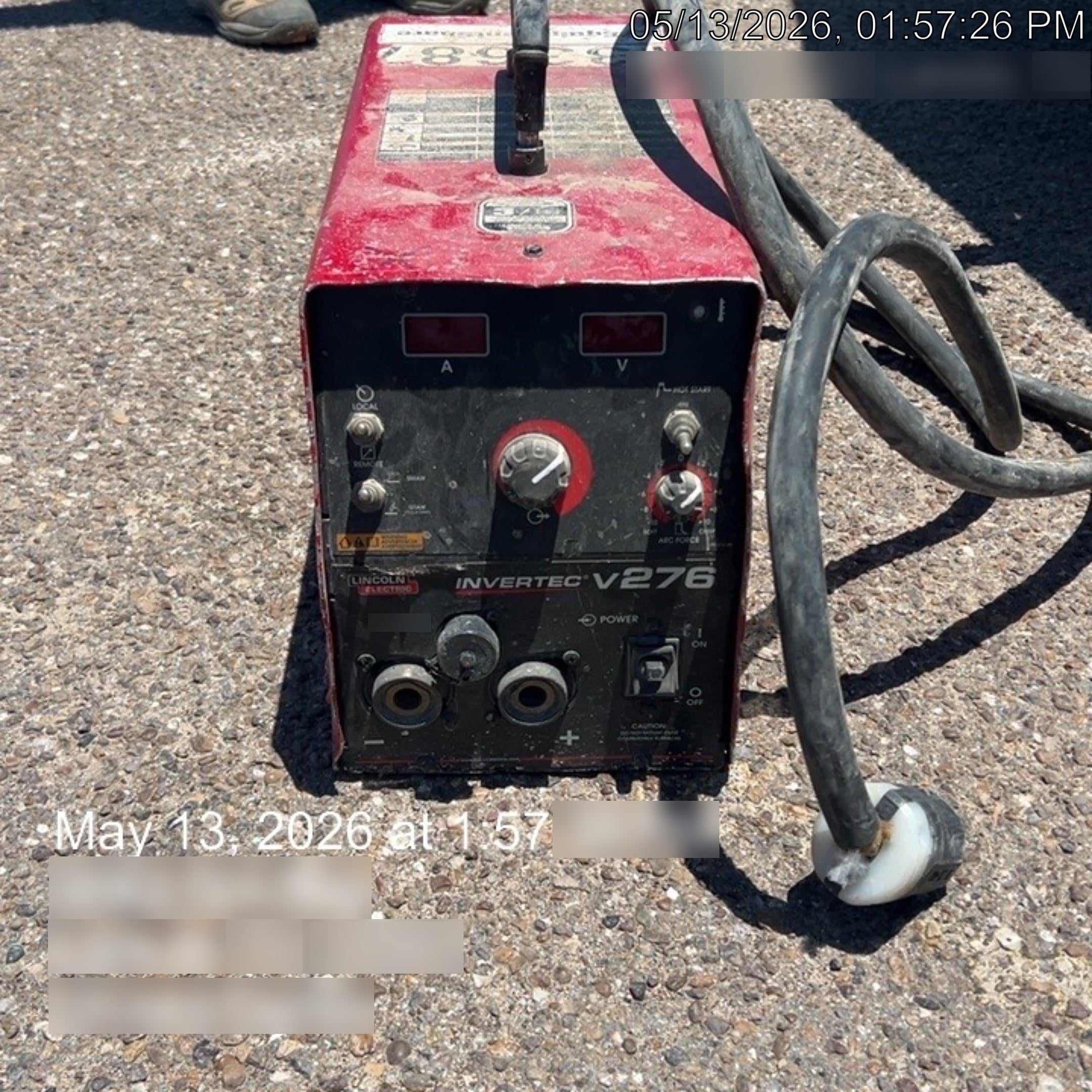 2021 LINCOLN ELECTRIC INVERTEC V276