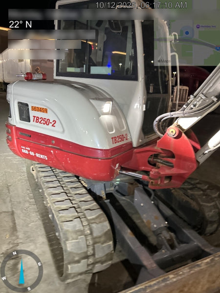 2025 TAKEUCHI TB250-2CR