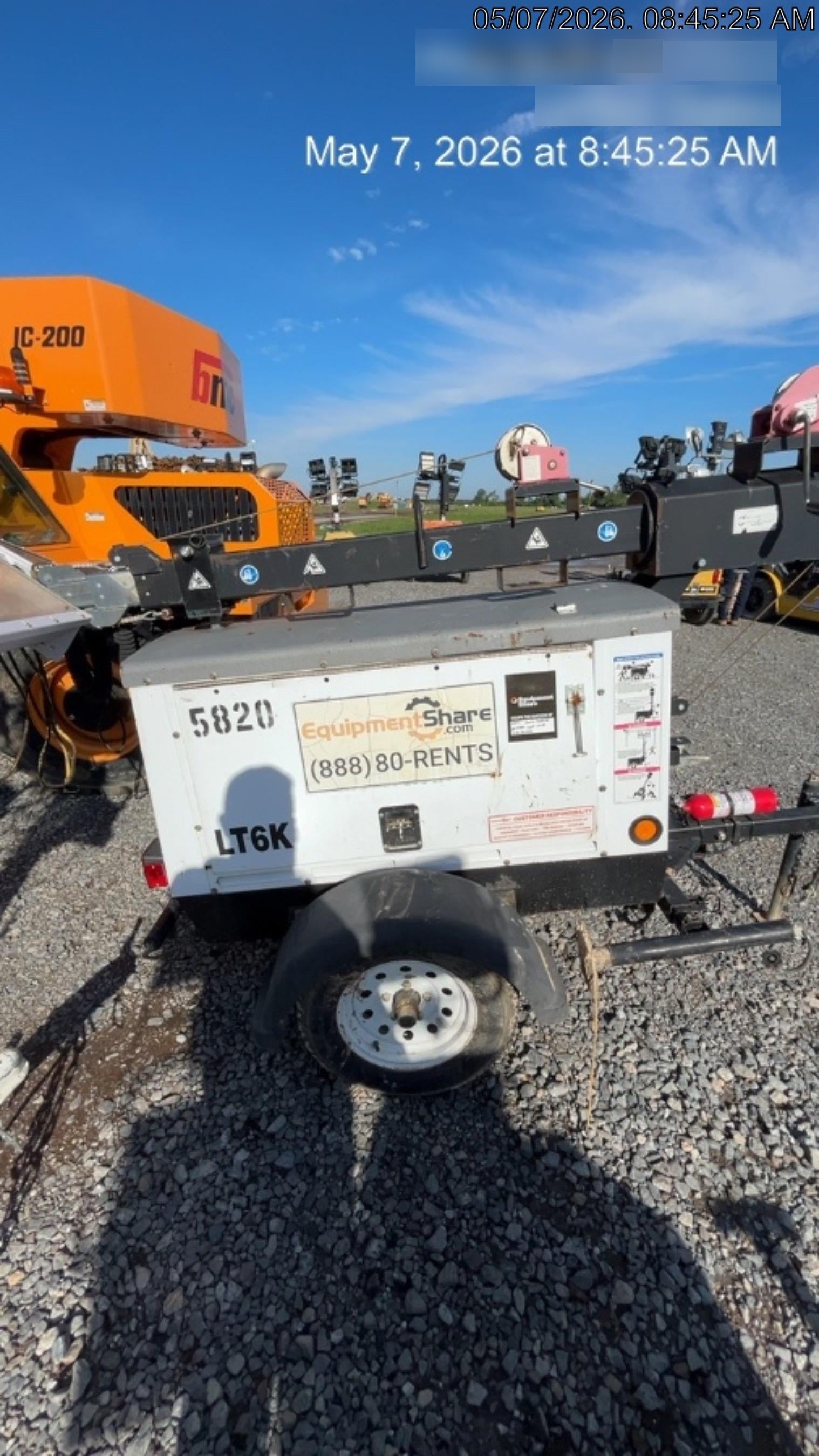 2017 MULTIQUIP LT6K`