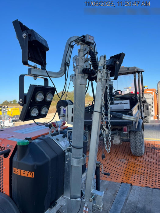 2024 Wanco WLTT-4MM4K Diesel, Deep Sea Controller, Shore Power Plug, Auto Start, (4) 350W LED Floodlights, 4kW Generator, 60 Gal Fuel Tank, 2" Ball, T3