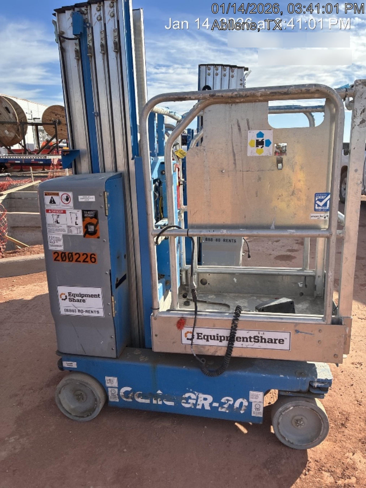 2022 GENIE GR-20
