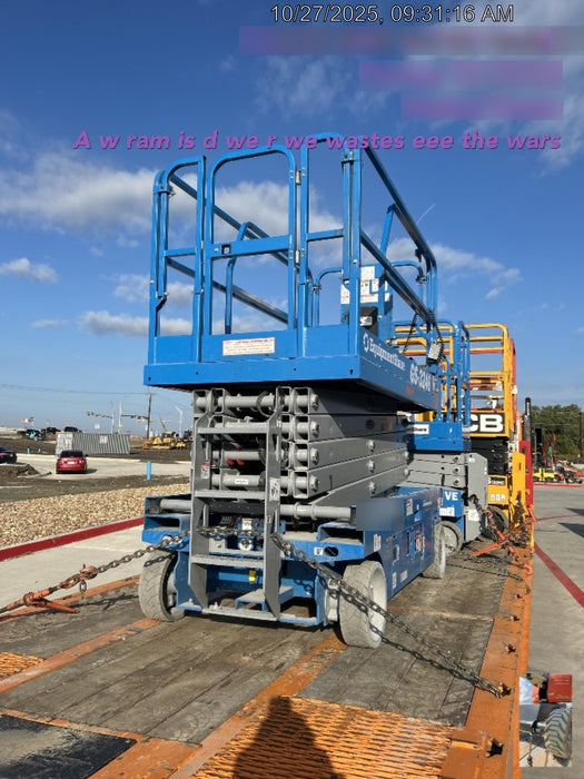 2018 Skyjack SJIII-3226 Skyjack SJIII3226 Scissor Lift w/Trojan Batteries