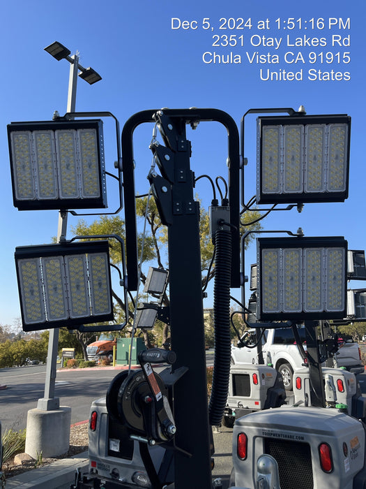 2024 Wacker Neuson LTT4 Diesel, Kohler KDW702, Deep Sea Controller, Auto Start, LED 320W, Bypass Outlet, T3