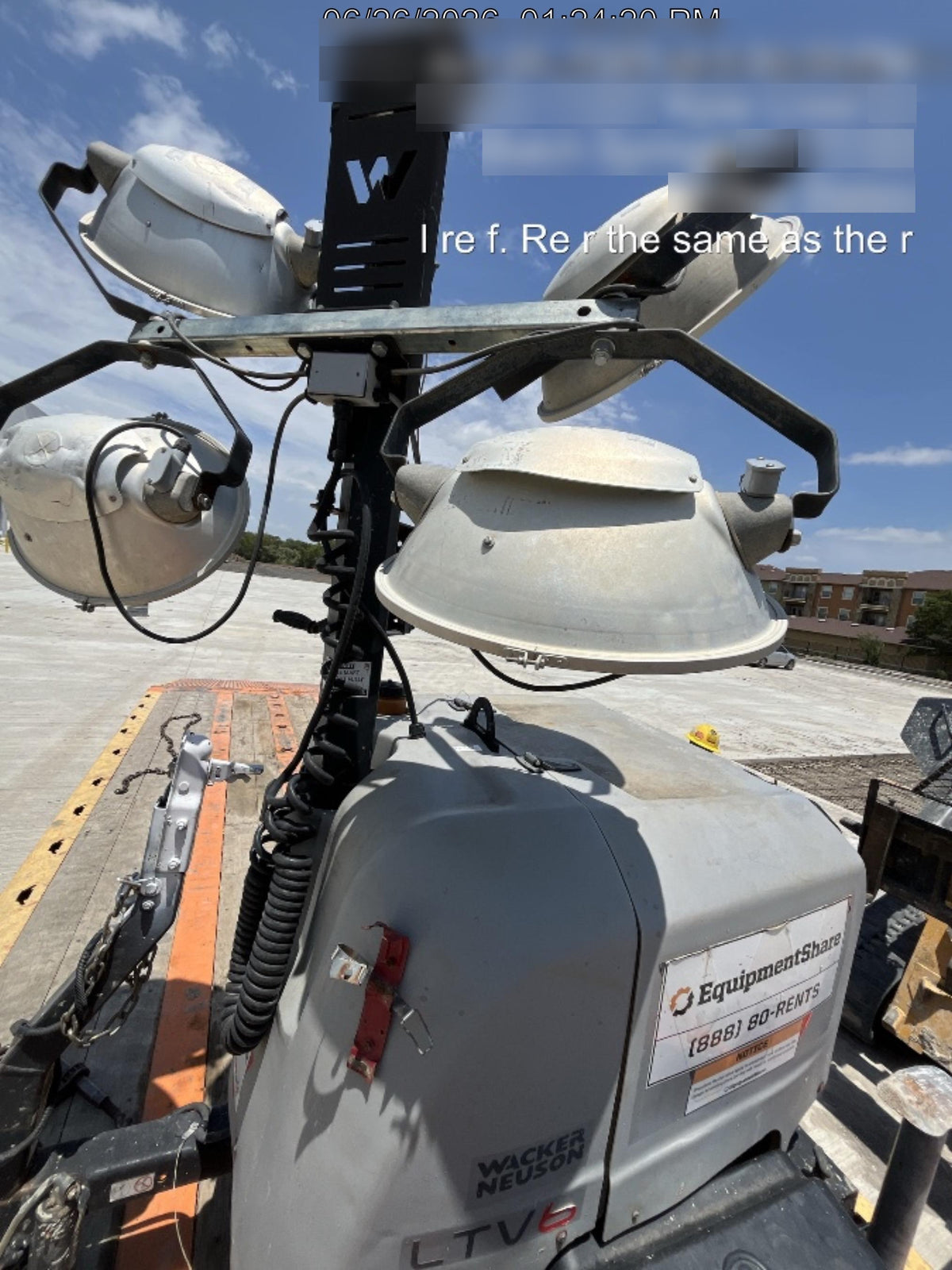 2019 Wacker Neuson LTV6L-MH Standard Options