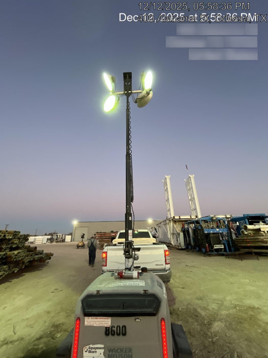 2018 Wacker Neuson LTV6L-MH Wacker Neuson LTV6L Towable Light Tower