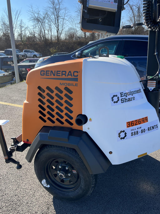 2023 Generac MLT2 Diesel, Flex Switch 120V Input, Powerzone Controller, 
(4) 320W LED Lights, 4kW Generator, 39.9 Gal Fuel Tank, 2" Ball, T3
