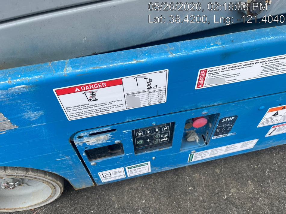 2019 Genie GS-1930 Half Height Swing Gate, 800W Inverter