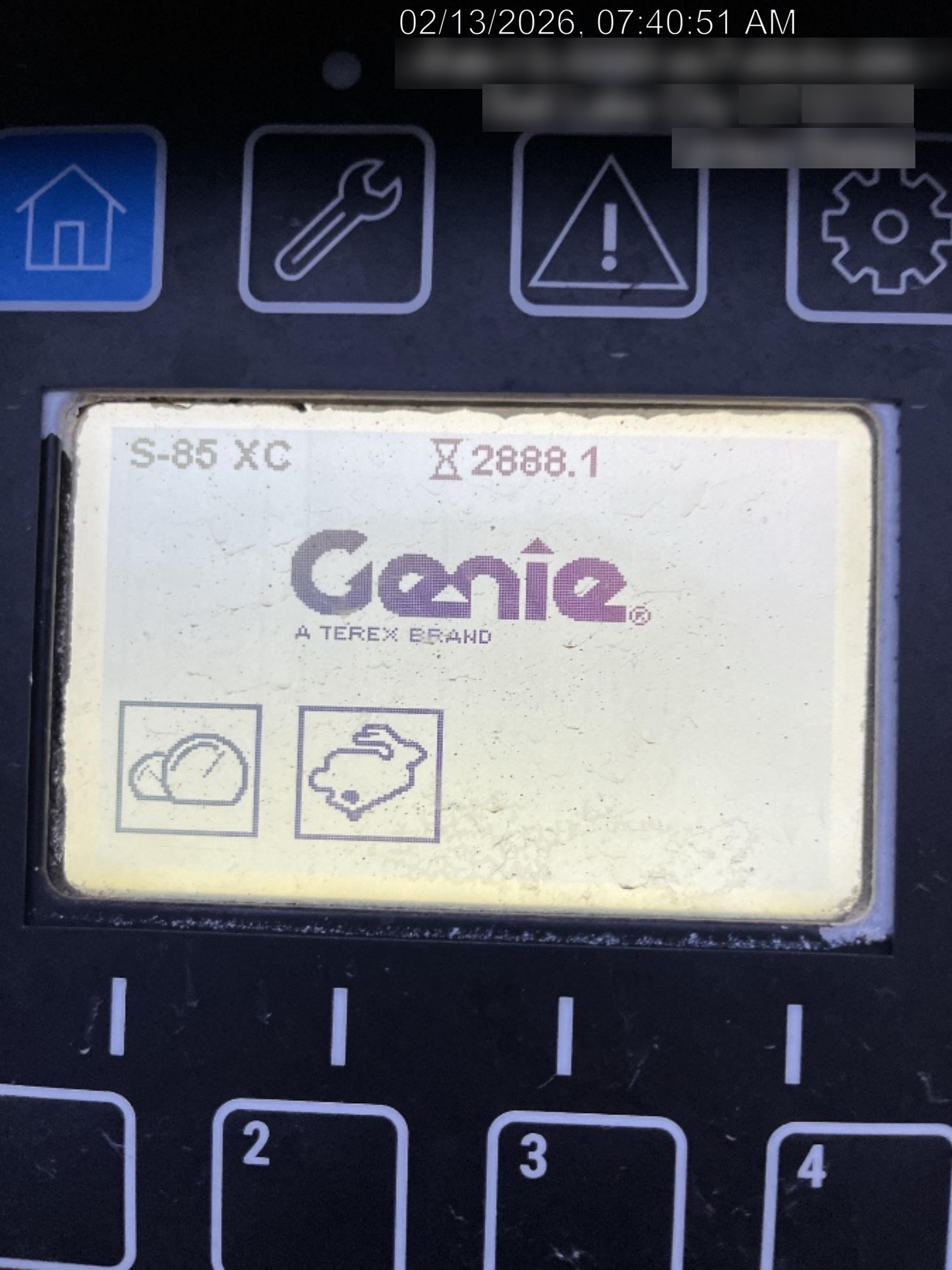 2021 GENIE S-85 XC