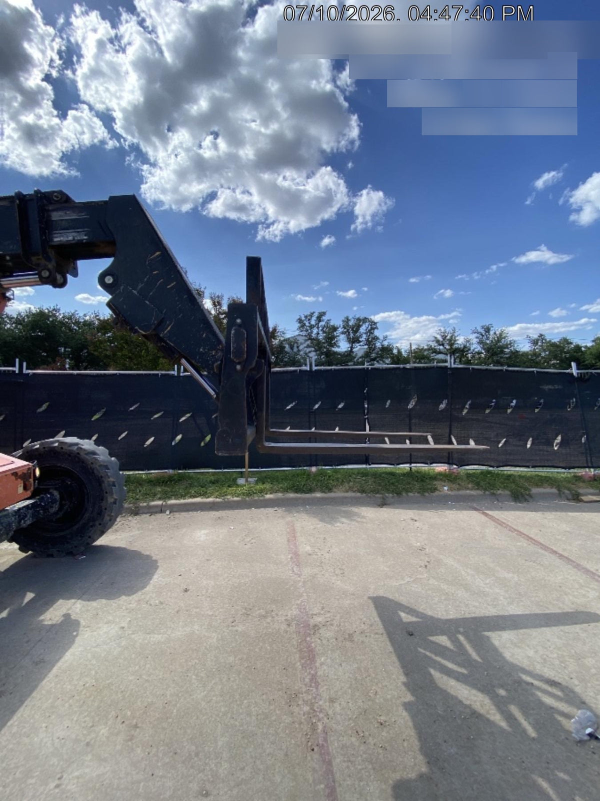 2018 Skytrak 8042 JLG Skytrak 8042, Solid Tires (shipping-Boss), Open ROPS, Beacon and Work Light Package