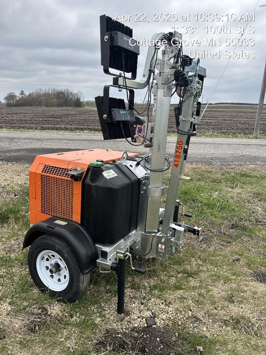 2024 Wanco WLTT-4MM4K Diesel, Deep Sea Controller, Shore Power Plug, Auto Start, (4) 350W LED Floodlights, 4kW Generator, 60 Gal Fuel Tank, 2" Ball, T3