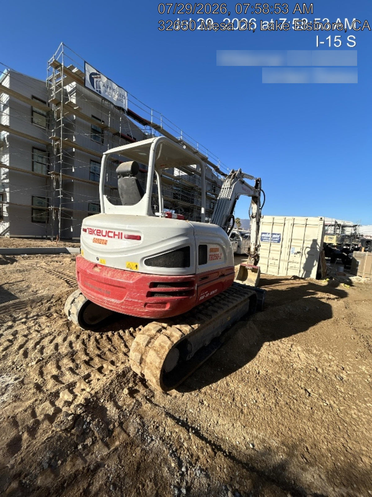 2025 TAKEUCHI TB250-2R