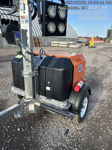 2024 Wanco WLTT-4MM4K Diesel, Deep Sea Controller, Shore Power Plug, Auto Start, (4) 350W LED Floodlights, 4kW Generator, 60 Gal Fuel Tank, 2" Ball, T3
