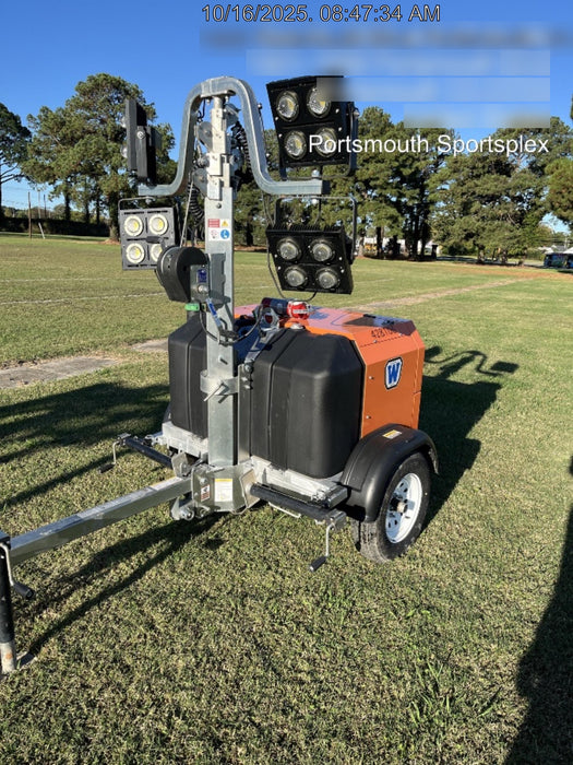 2024 Wanco WLTT-4MM4K Diesel, Deep Sea Controller, Shore Power Plug, Auto Start, (4) 350W LED Floodlights, 4kW Generator, 60 Gal Fuel Tank, 2" Ball, T3