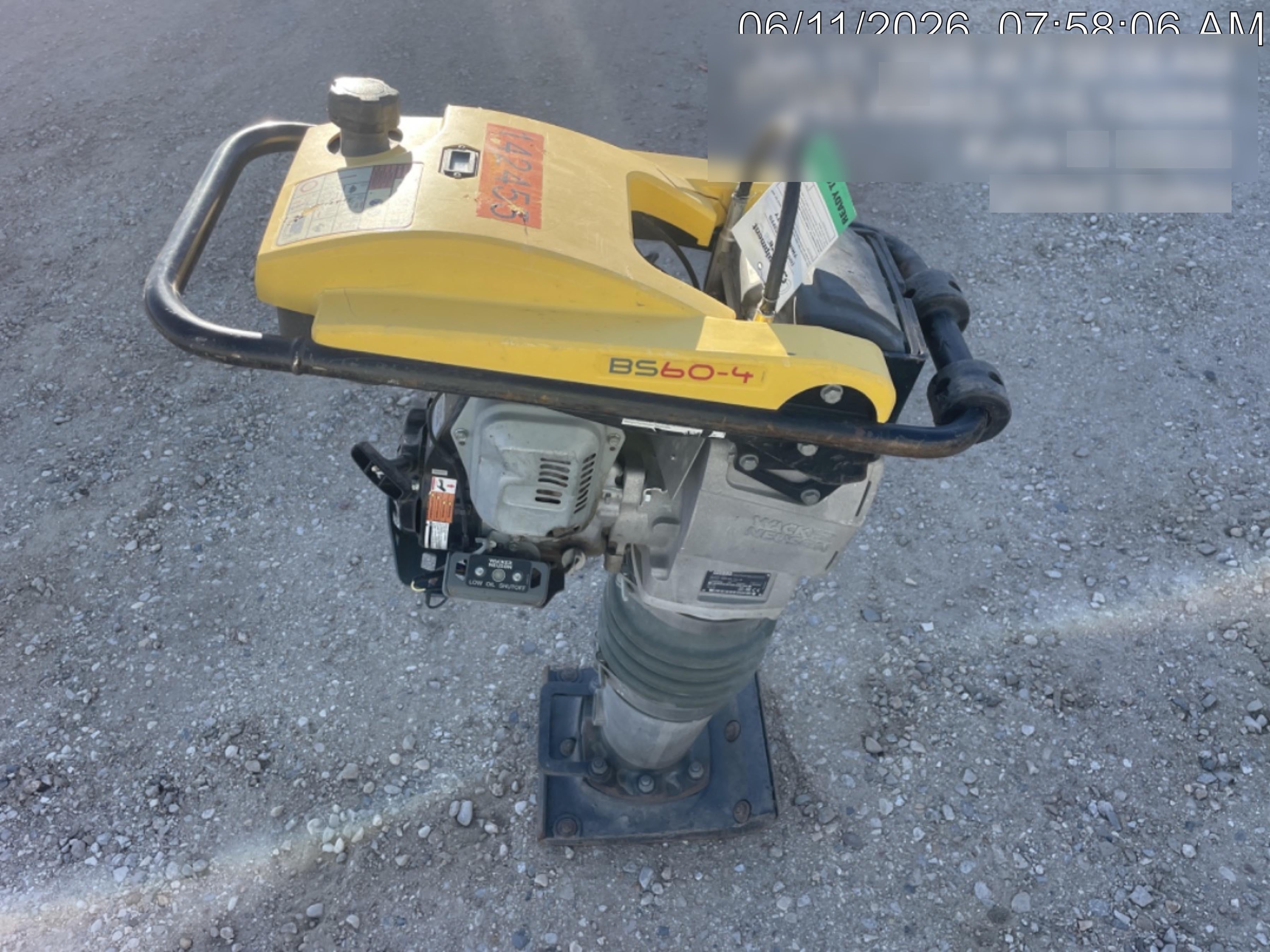 2021 WACKER NEUSON BS60-4As