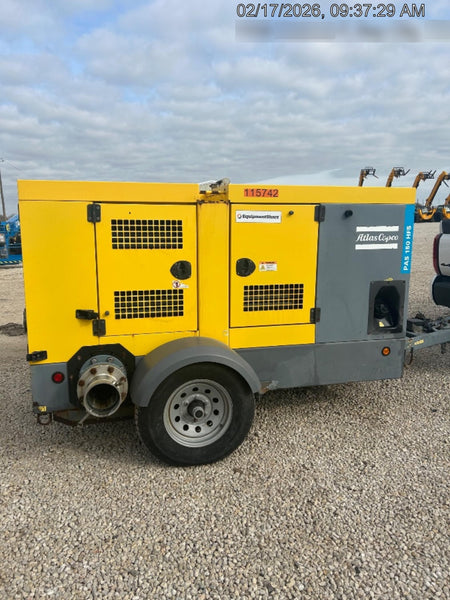 2020 ATLAS COPCO PAS 150 HF CS Enclosed