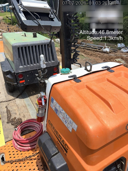 2023 Generac MLT2 Diesel, Flex Switch 120V Input, Powerzone Controller, 
(4) 320W LED Lights, 4kW Generator, 39.9 Gal Fuel Tank, 2" Ball, T3