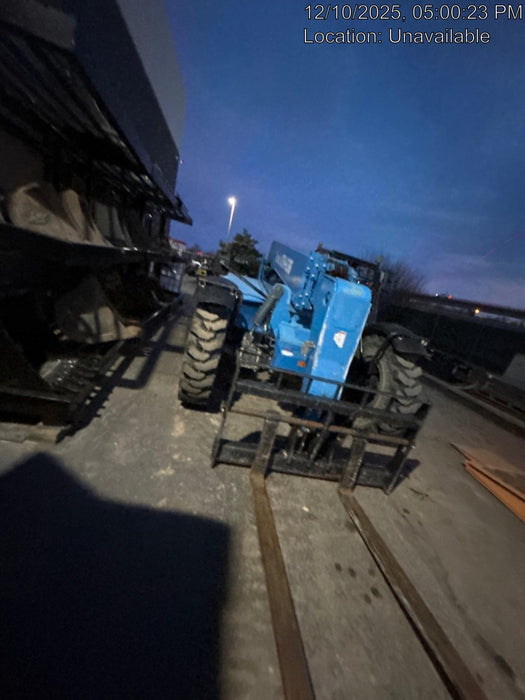 2018 Genie GTH-636 Genie GTH-636 w/Open ROPS, Solid Tires, beacon/work lights, 48" carriage/forks