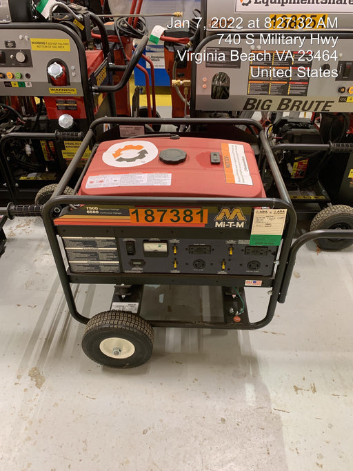 2021 Mi-T-M Corporation GEN-7500-0MH0 Standard