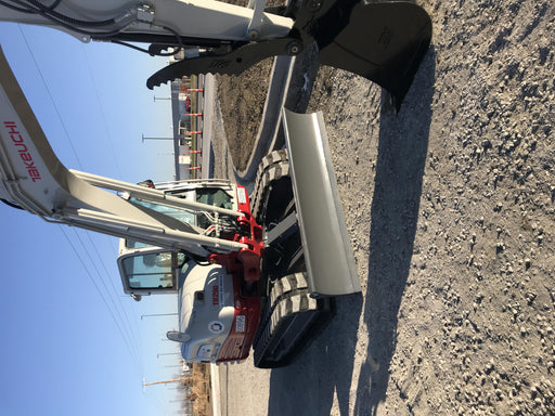 2019 Takeuchi TB290 Cab, AC, Rubber Tracks, Dozer Blade, Travel Alarm, Control Pattern Change Valve, Auxiliary Hydraulics w/18" Quick Coupler Bucket with teeth, 6.2 cu. ft. capacity/24" Quick Coupler Bucket with teeth, 8.6 cu. ft. capacity/36" Quick Coupler Bucket with teeth, 13.4 cu. ft. capacity, Quick Coupler, Hydraulic Thumb Installed