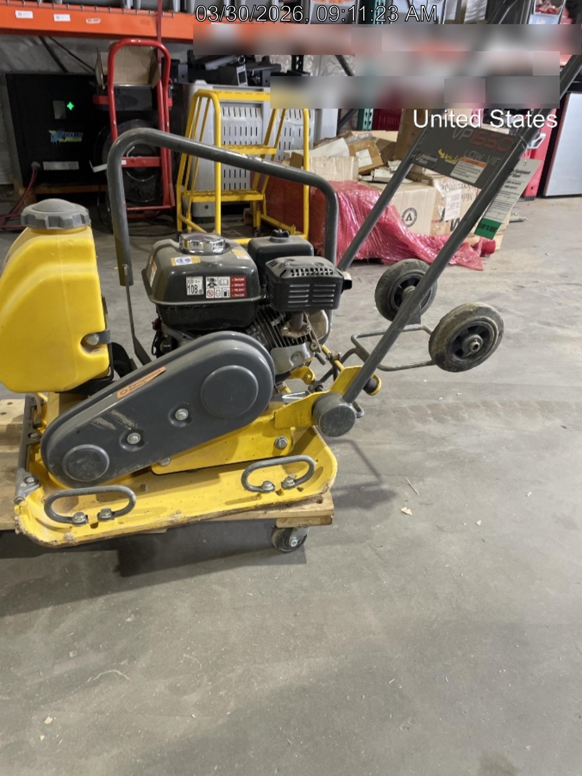 2021 WACKER NEUSON VP1550AW
