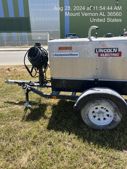 2024 Lincoln Electric LE400 Kubota V1505, Trlr, Cable Rack, Light Kit, ES Decals, T3