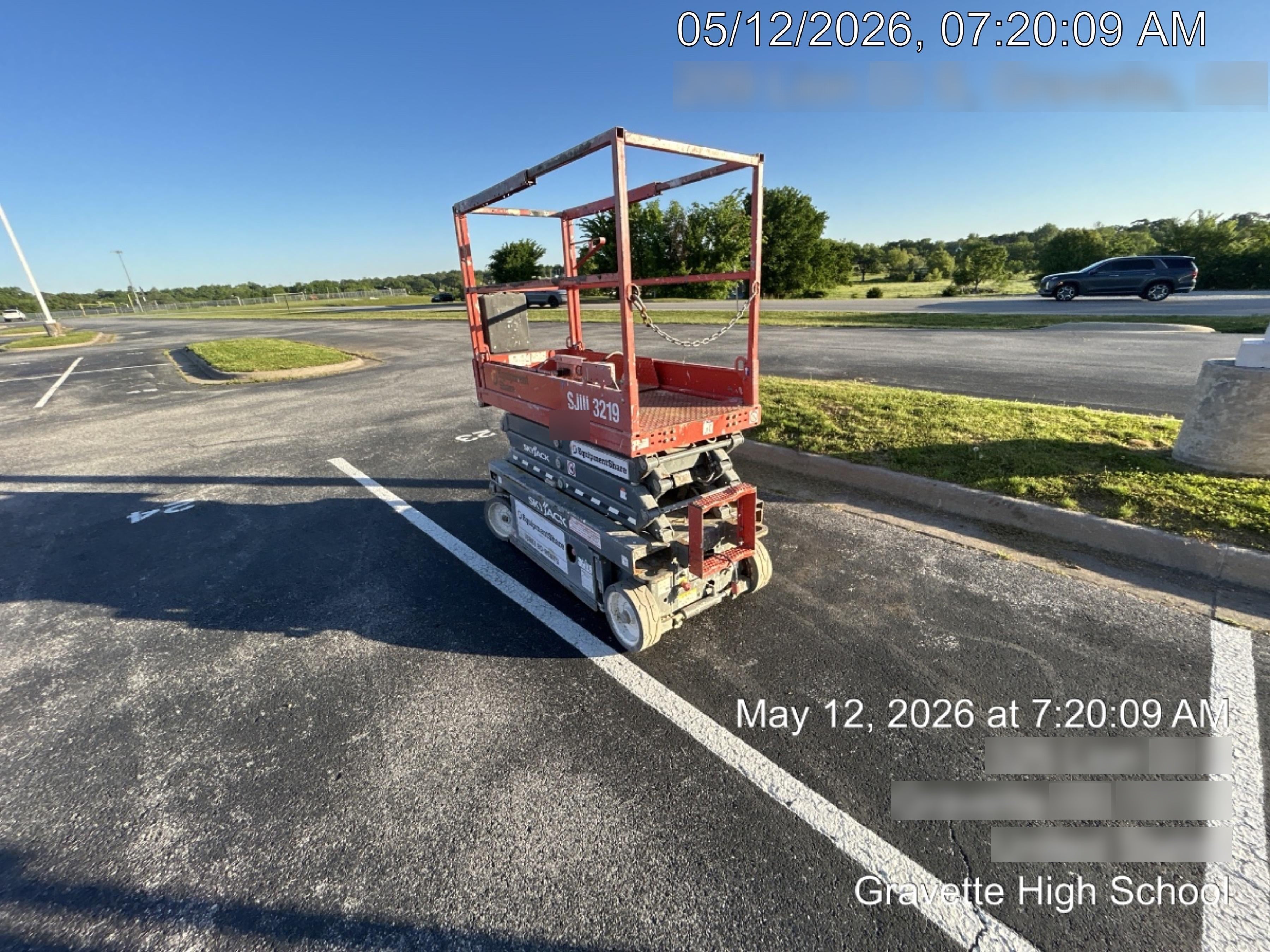 2019 Skyjack SJIII-3219 Standard Options, Trojan Batteries