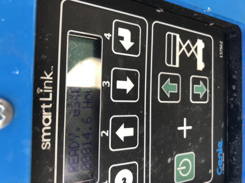 2019 Genie GS-4047 Folding rails with half height swing gate