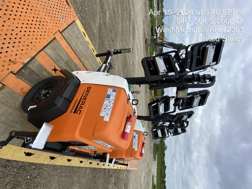 2024 Generac MLT2 Diesel, Flex Switch 120V Input, Powerzone Controller, 
(4) 320W LED Lights, 4kW Generator, 39.9 Gal Fuel Tank, 2" Ball, T3