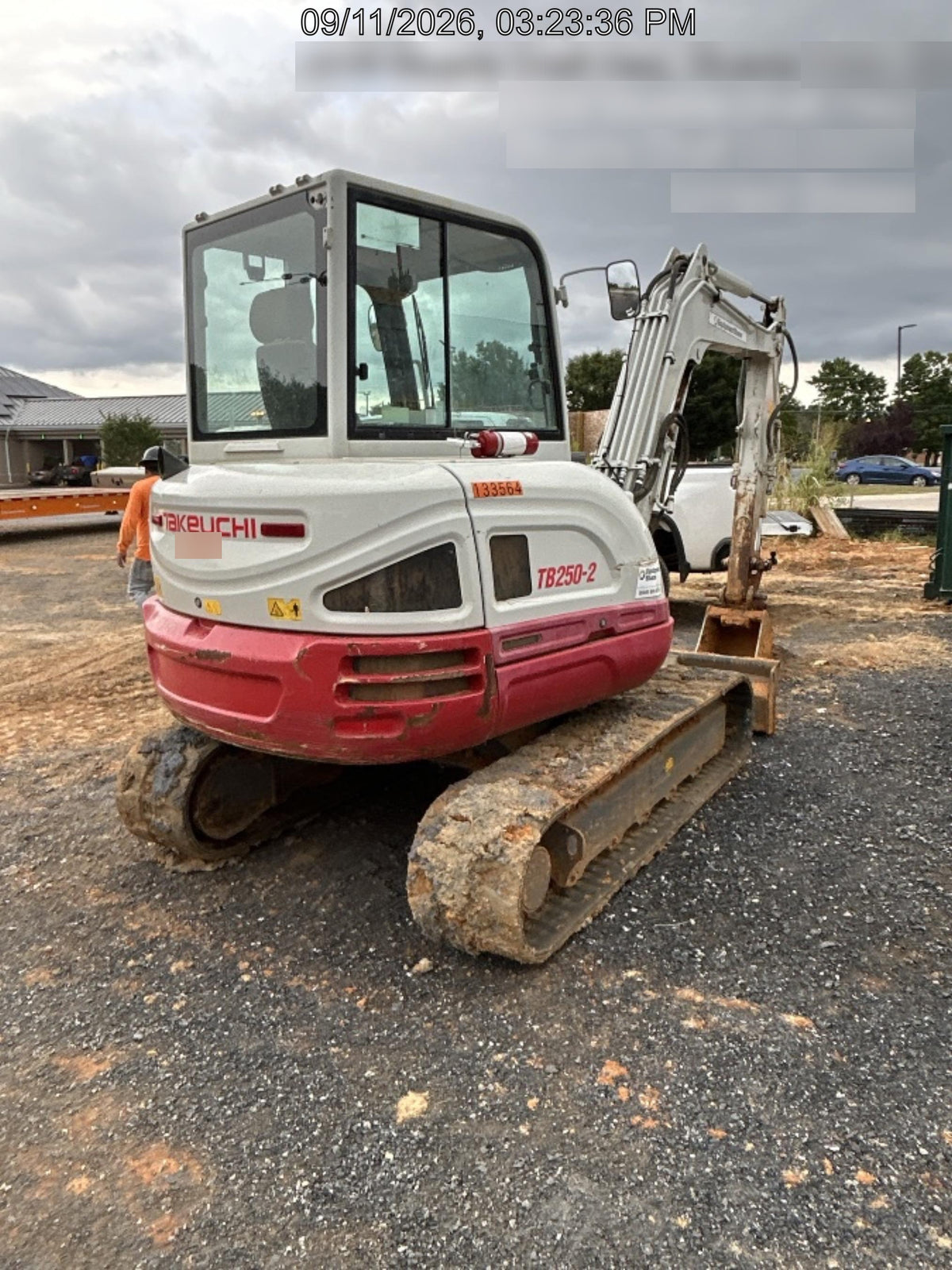 2020 TAKEUCHI TB250-2C