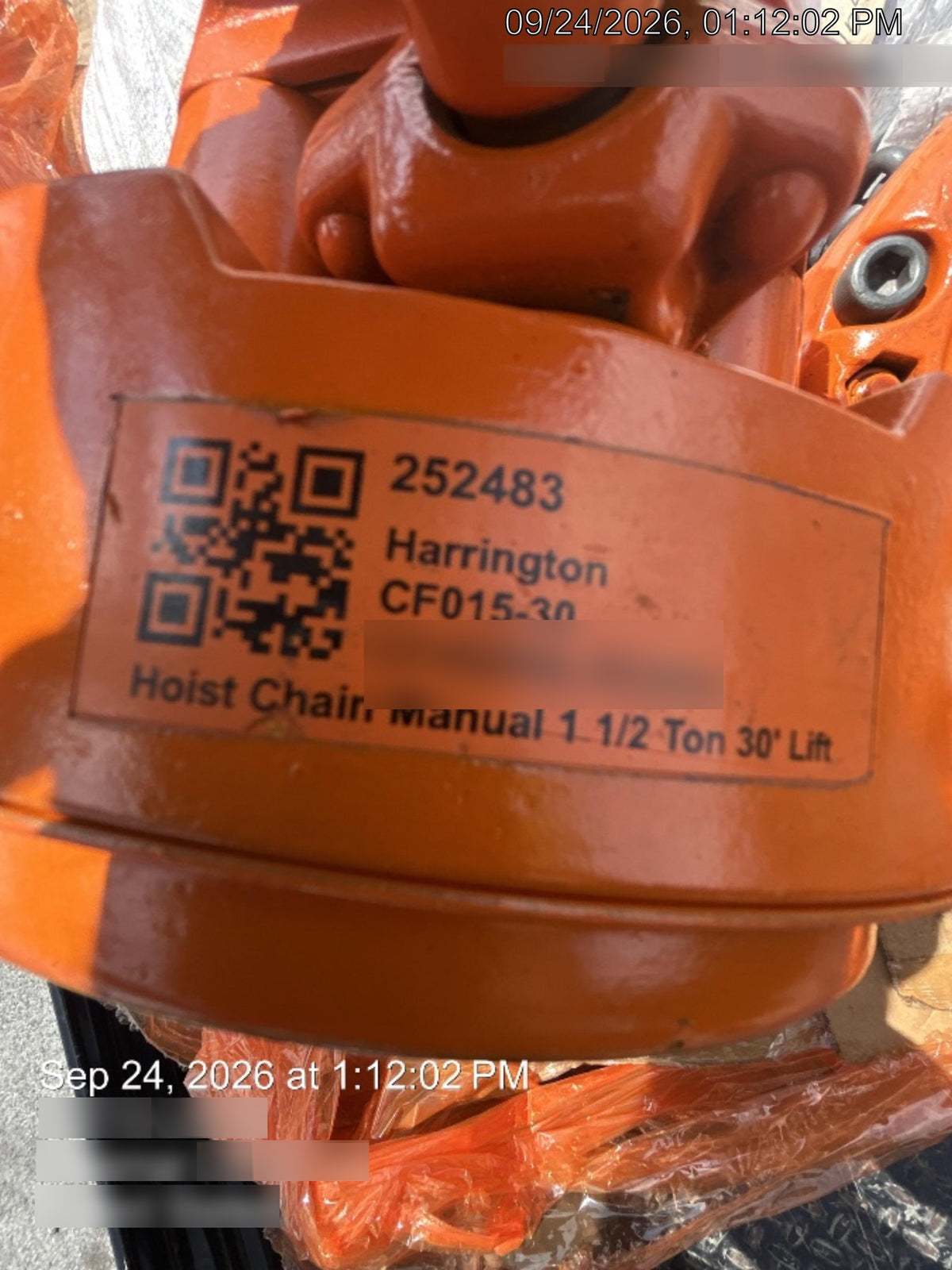2022 HARRINGTON CF015-30