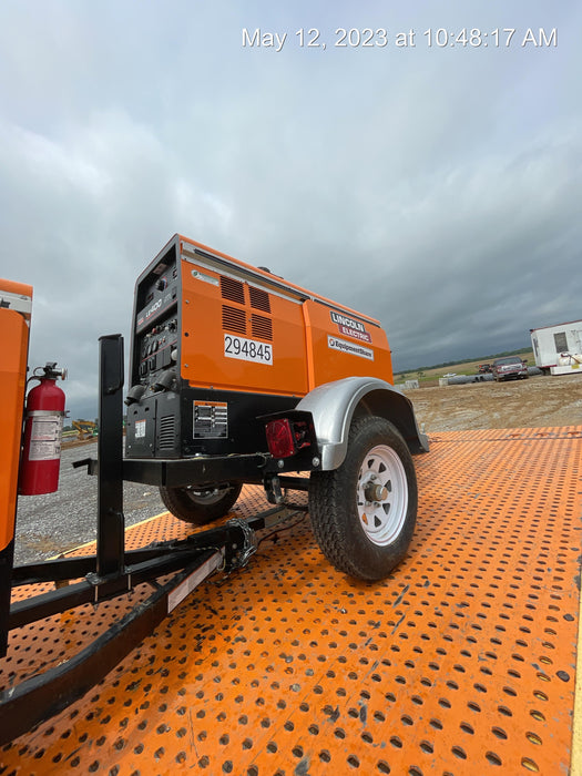 2023 Lincoln Electric LE400 Kubota V1505, Trlr, Cable Rack, Light Kit, ES Decals, T3