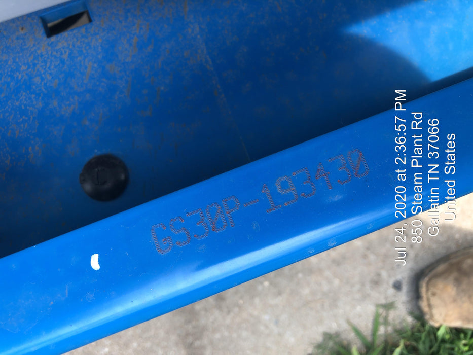 2020 Genie GS-1930 Fixed rails with chain entry gate - Pre A92.20