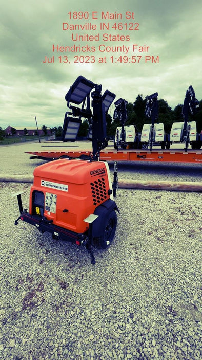 2023 Generac MLT2 Diesel, Flex Switch 120V Input, Powerzone Controller, (4) 320W LED Lights, 4kW Generator, 39.9 Gal Fuel Tank, 2" Ball, T3