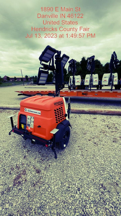 2023 Generac MLT2 Diesel, Flex Switch 120V Input, Powerzone Controller, (4) 320W LED Lights, 4kW Generator, 39.9 Gal Fuel Tank, 2" Ball, T3