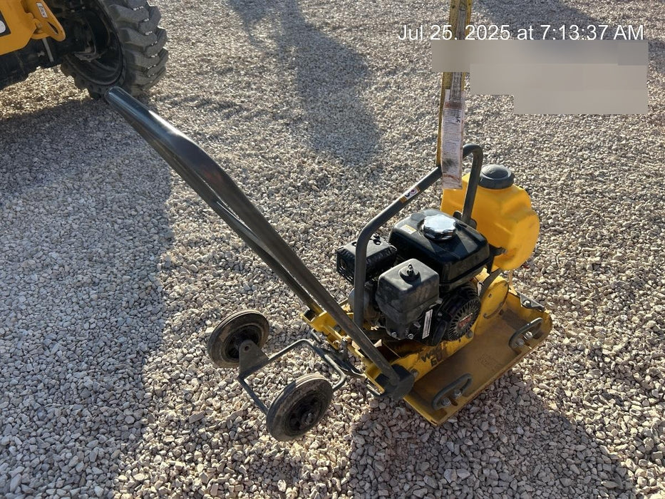 2021 Wacker Neuson VP1550AW Plate Compactor w/ Water Tank